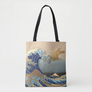 Die große Welle vor Kanagawa Tasche