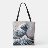 Die große Welle vor Kanagawa, Tasche (Rückseite)