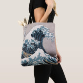Die große Welle vor Kanagawa, Tasche (Von Nahem)