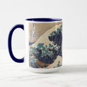 Die große Welle vor Kanagawa Tasse (Links)