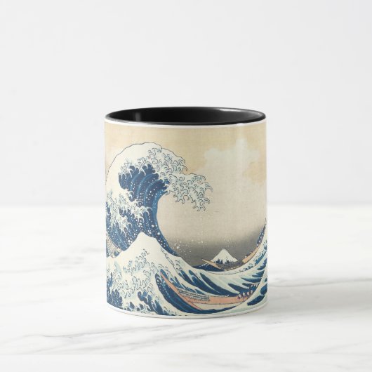 Die große Welle vor Kanagawa Tasse (Zentrum)