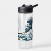 Die große Welle vor Kanagawa Trinkflasche (Links)