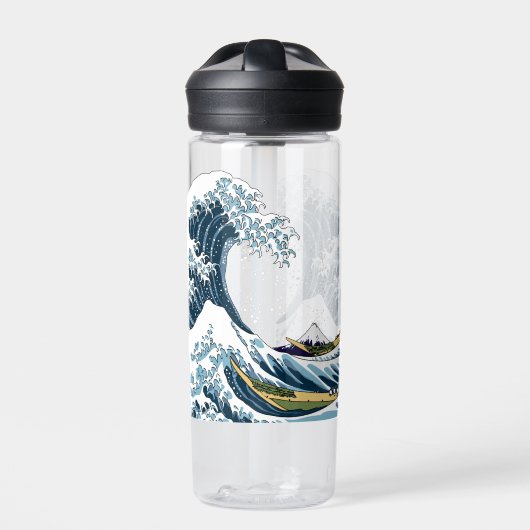 Die große Welle vor Kanagawa Trinkflasche (Vorderseite)