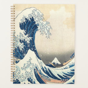 Die große Welle vor Kanagawa Ukiyo-e Japanisch Planer