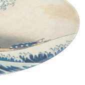 Die große Welle vor Kanagawa Ukiyo-e japanischem G Schneidebrett (Ecke)
