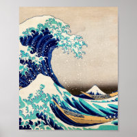 Die große Welle vor Kanagawa Vintager japanischer