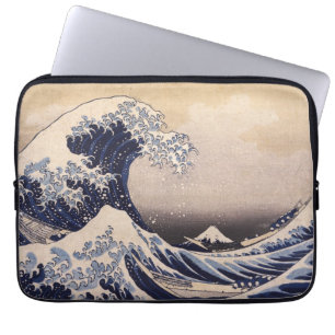 Die große Welle vor Kanagawa von Hokusai Laptopschutzhülle