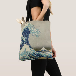 Die große Welle vor Kanagawa von Hokusai Tasche