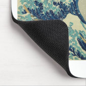 Die Große Welle vor Kanagawa von Katsushika Hokusa Mousepad (Ecke)