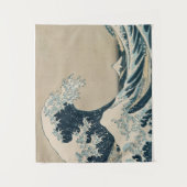 Die große Welle vor Kanagawa Wandteppich (Vorderseite)