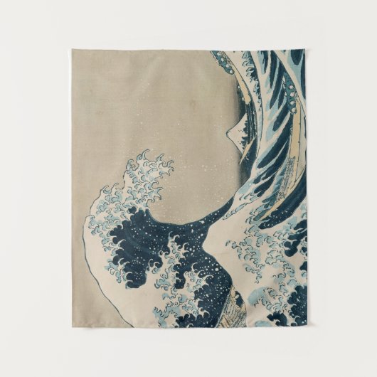 Die große Welle vor Kanagawa Wandteppich (Vorderseite)