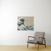 Die große Welle vor Kanagawa Wandteppich (Beispiel (Horizontal))