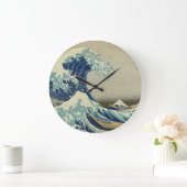 Die große Welle vor Kanagawa Wanduhr (Zuhause)