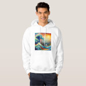 Die Große Welle, Wave off Kanagawa v4 Hoodie (Vorne ganz)