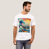 Die Große Welle, Wave off Kanagawa v4 T-Shirt (Vorne ganz)