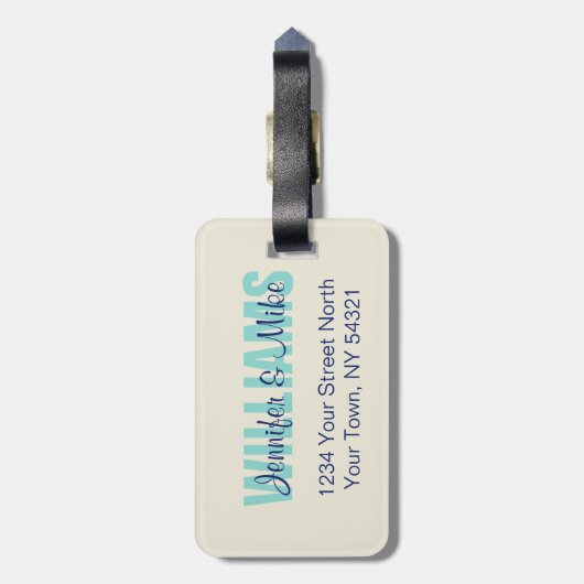 Die große Welle weg vom Gepäckanhänger (Rückseite vertikal)