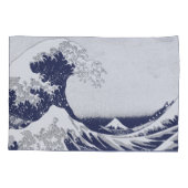 Die große Welle weg von Kanagawa (神奈川沖浪裏) Kissenbezug (Rückseite)