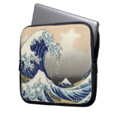 Die große Welle weg von Kanagawa, Hokusai Laptopschutzhülle (Vorderseite Links)