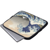 Die große Welle weg von Kanagawa, Hokusai Laptopschutzhülle (Vorne Knopf)