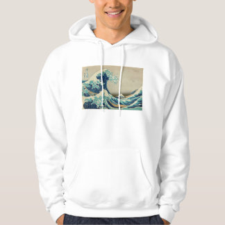 Die große Welle weg von Kanagawa Hoodie