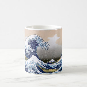 Die große Welle weg von Kanagawa Kaffeetasse