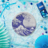 Die große Welle weg von Kanagawa Pappteller (Party)