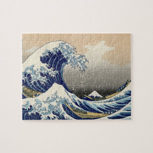 Die große Welle weg von Kanagawa Puzzle (Horizontal)