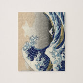 Die große Welle weg von Kanagawa Puzzle (Vertikal)