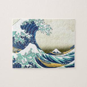 "Die große Welle weg von Kanagawa " Puzzle