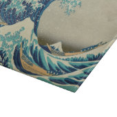 Die große Welle weg von Kanagawa Schneidebrett (Ecke)