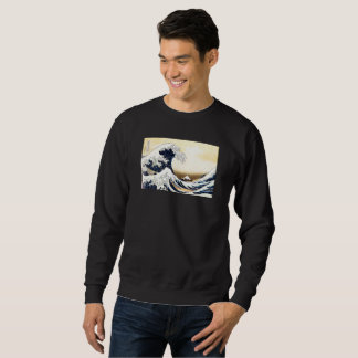 Die große Welle weg von Kanagawa Sweatshirt