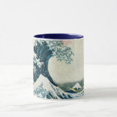 Die große Welle weg von Kanagawa Tasse (Zentrum)
