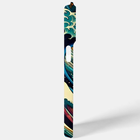 Die große Welle, Welle von Kanagawa v1 Case-Mate iPhone Hülle (Rückseite / Rechts)