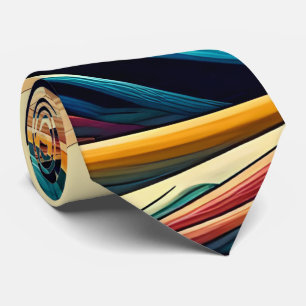 Die große Welle, Welle von Kanagawa v1 Krawatte