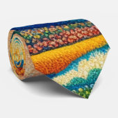 Die Große Welle, Welle von Kanagawa v2 Krawatte (Gerollt)