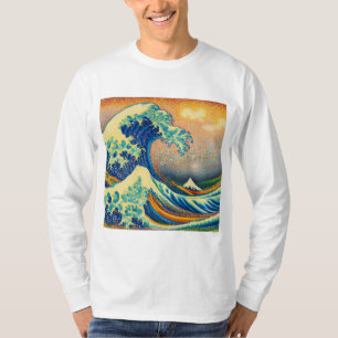 Die Große Welle, Welle von Kanagawa v2 T-Shirt