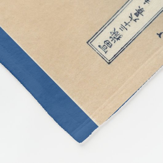 die große Wellendecke Fleecedecke (Ecke)