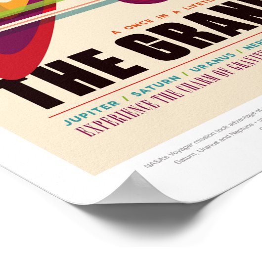 Die große Weltraumtour Poster (Ecke)