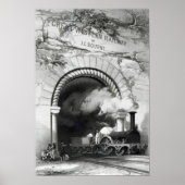 Die Große Western-Bahn, 1846 Poster (Vorne)