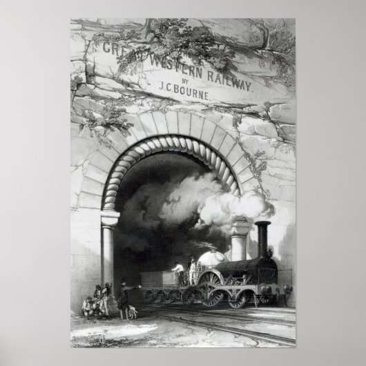 Die Große Western-Bahn, 1846 Poster (Vorne)