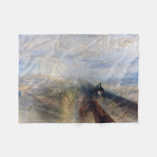 Die Große Western-Bahn, William Turner, 1844 Fleecedecke (Vorderseite (Horizontal))