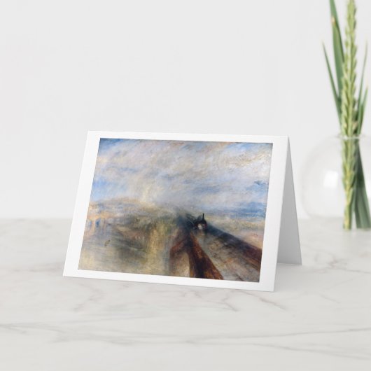 Die Große Western-Bahn, William Turner, 1844 Karte (Vorderseite)