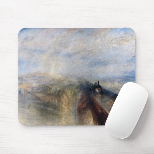 Die Große Western-Bahn, William Turner, 1844 Mousepad (Mit Mouse)