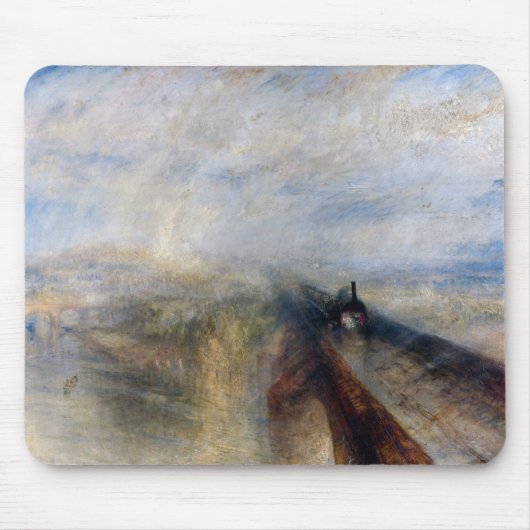 Die Große Western-Bahn, William Turner, 1844 Mousepad (Vorne)