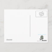 Die Großeltern sind die Fußstapfen für das zukünft Postkarte (Rückseite)