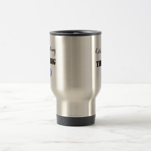 Die GROSSEN 50 feiern - Reise-Tasse Reisebecher (Mittel)