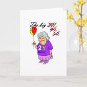 Die großen 50 karte (Gelbe Blume)