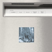 Die großen Bäume der Mariposa-Grove Magnet (In Situ (Geschirrspüler))