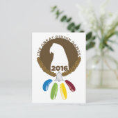 Die Großen Birdie Spiele 2016! Postkarte (Stehend Vorderseite)