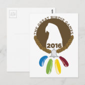 Die Großen Birdie Spiele 2016! Postkarte (Vorne/Hinten)
